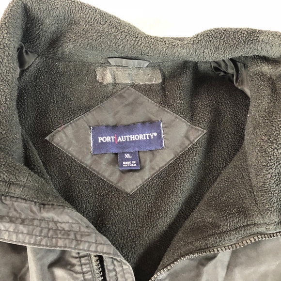 🎰🎲Port Authority Black Insulated Jacket Size XLg - Picture 6 of 8